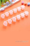 100 Adet 3 Ml 3 Cc Boş Boya Kutusu Mini Boya Kutusu