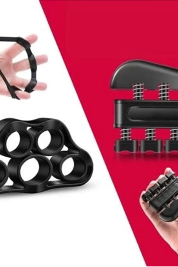 5 Parça El Kol Ve Parmak Egzersiz Spor Aletleri Seti Fitness Takımı