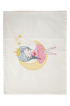 Bebek Çocuk Yastık Kılıfı 35x45 cm % 100 Pamuklu Kumaş Prenses