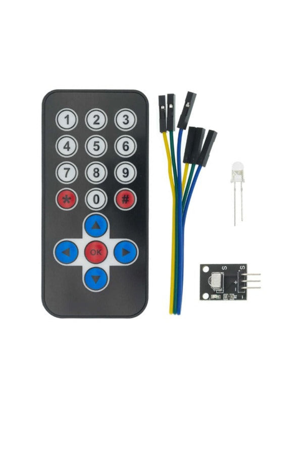 Arduino Kızılötesi IR Alıcı Verici Kumanda Seti