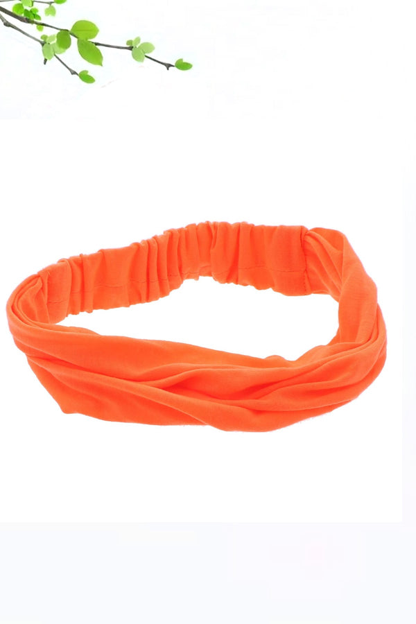 Saç Bandı Bandanası Bahar ve Yaz Boho Stili, Lastikli Esnek Bandı, Plaj ve Seyahat Yavru Ağzı