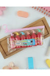 6 Adet Şirin Tombul Yangı Tüplü Çantalı Fosfor Kalem Kawaii Floresan Fosfor Kalem