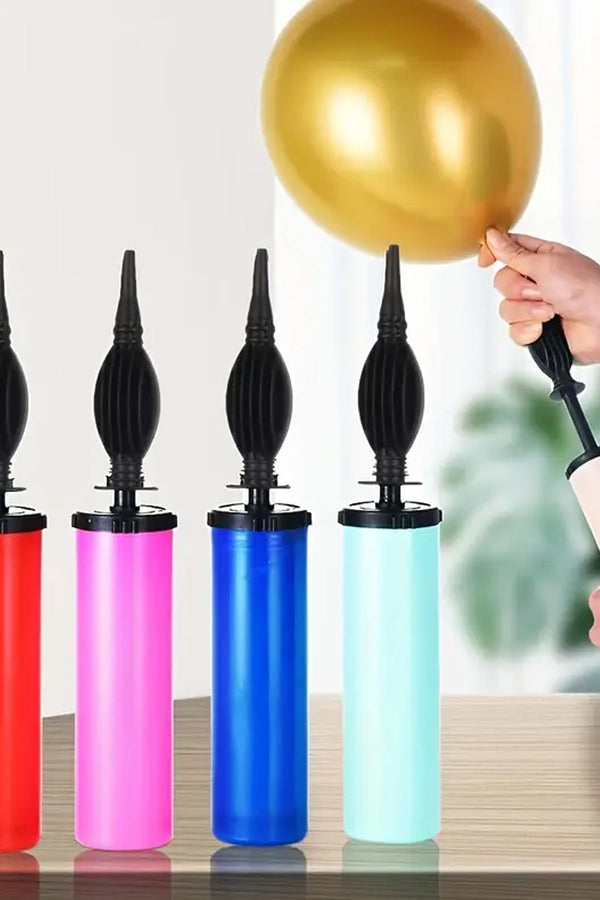 Balon Şişirme Pompası 1 Adet Hava Basan Pompalayan Pompa Karışık Renk
