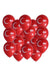 100 Adet Bayrak Ay yıldız Balon Türk Bayraklı Kırmızı Baskılı Balon 23 Nisan 19 Mayıs