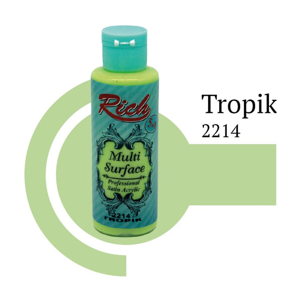 Rich Multi Surface 2214 TROPİK Akrilik Boya 120cc